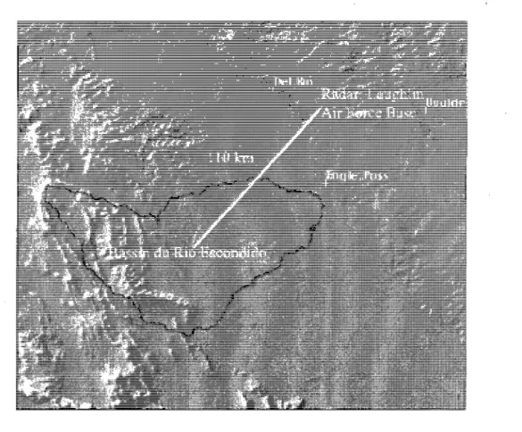 Figure 13 : Localisation du radar meteorologique WSR-88D considere  D'apres : http://radar.weather.gov/radar.php 