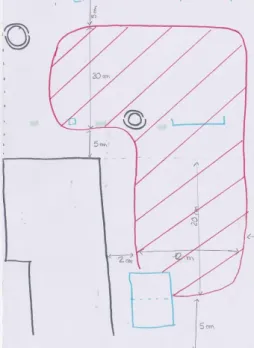 Figure 5 : L'espace central de la cour de  récréation 