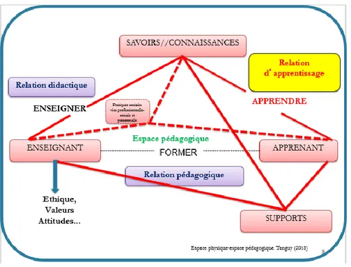 Figure 2- Pyramide Pédagogique (Franck Tanguy-cours ESPE 2018) 8