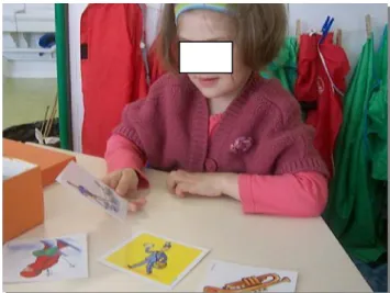 Figure 5 : élève entrain d’expliquer la différence métier/sport 