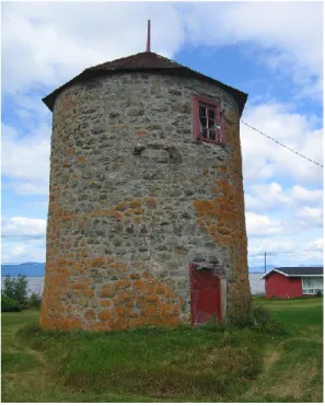 Figure 8 – Le moulin à vent de Vincelotte. 