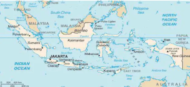 Figure 1: Les îles de l’Indonésie 