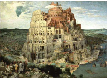 Figure 17 : Tableau La tour de Babel de Pieter Brueghel l'Ancien 