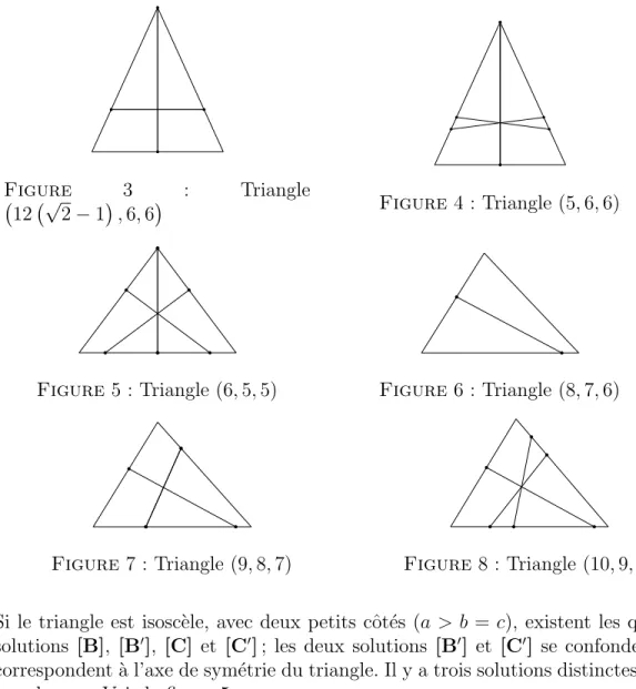 Figure 3 : Triangle 12 √