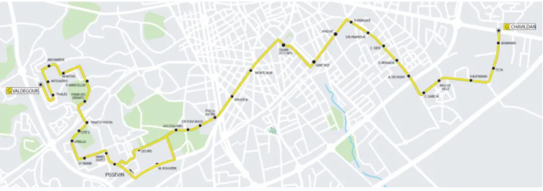 Tableau 5 Une ligne G aux fréquences renforcées 