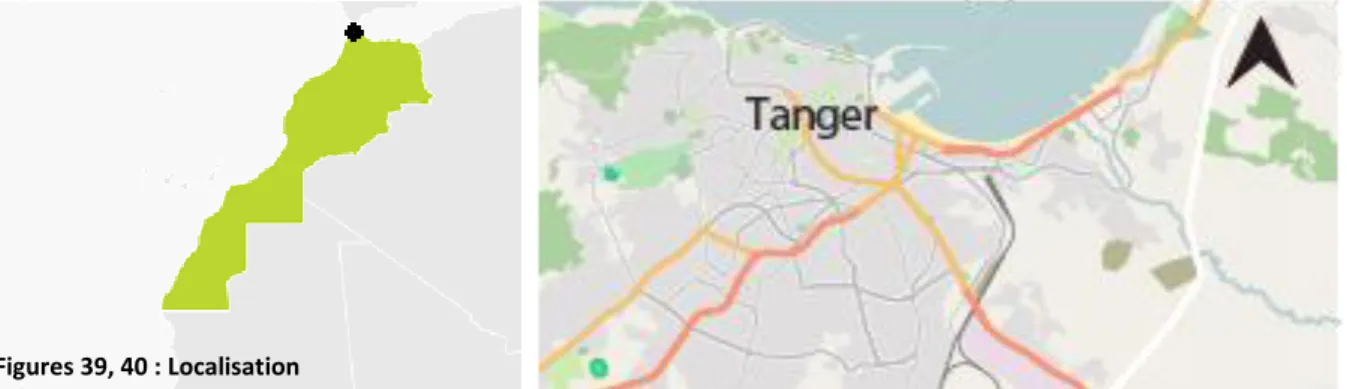 Figure 41 : Tanger Med II – Source : GoogleFigures 39, 40 : Localisation