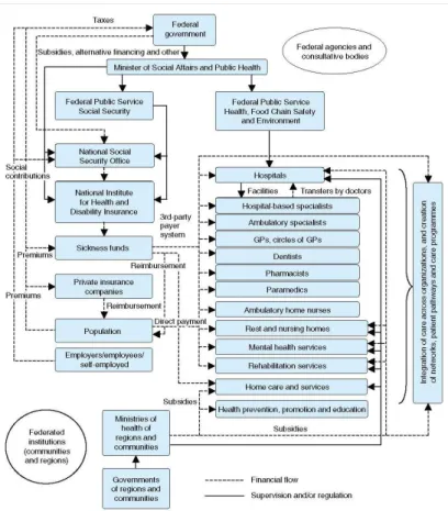 Figure 2 – The Belgian Public Health System 13