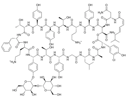 Figure 8. Ramoplanin, a MurG inhibitor. 