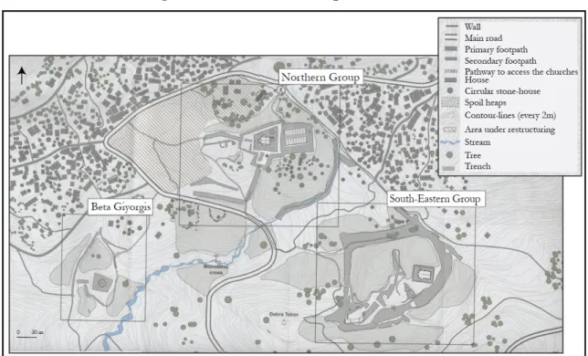 Fig. 2.1. The churches complex of Lalibela 