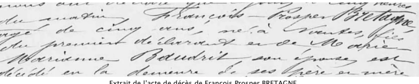 Table décennale des naissances pour Nantes entre 1863 et 1872