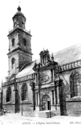Fig. n°5 : L’église Saint-Gildas d’Auray 