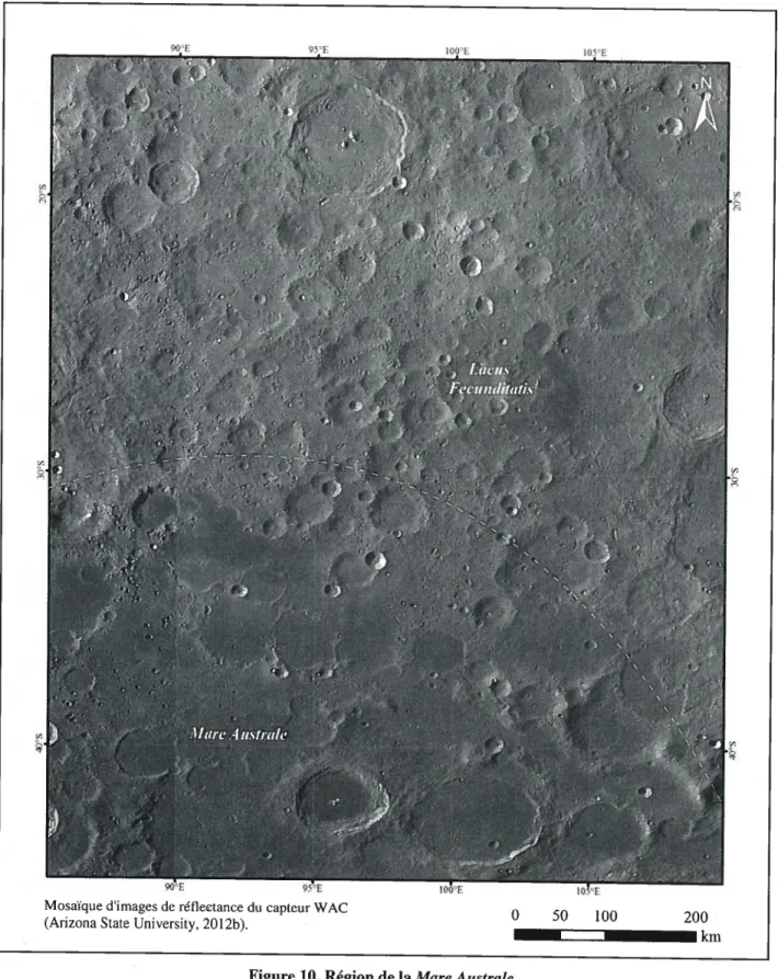 Figure 10. Région de la Mare Australe.