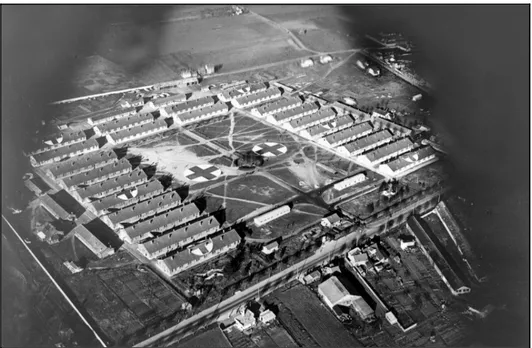 Fig. 7 - Photographie aérienne de Royallieu à l'aube de la Seconde Guerre mondiale