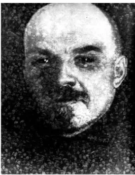Figure 2. Photomontage bolchevique: le visage de Lénine est superposé sur la foule.