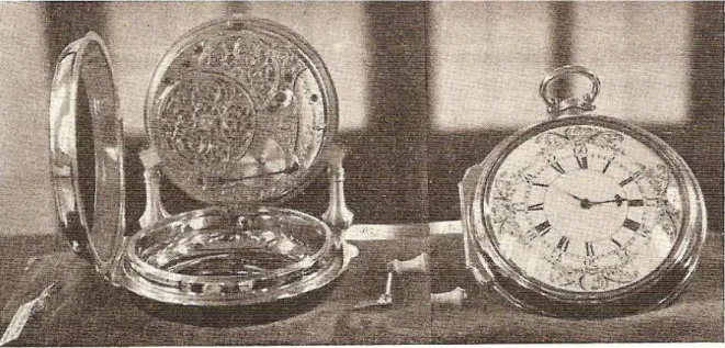 Illustration 2 :  Le chronomètre de Harrison.