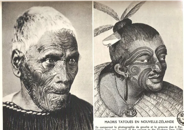Illustration 4  : Tatouage maori. 