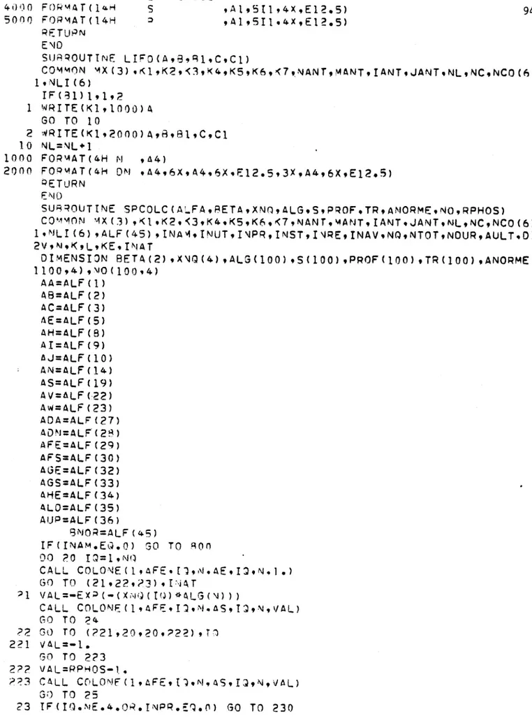 FIGURE 9  (SUITE): Prograrrne  SCRIBE