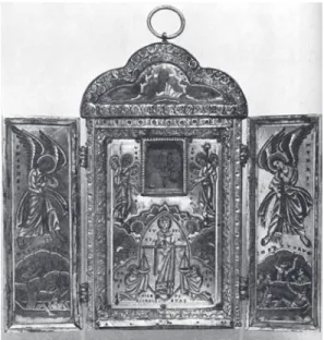 Fig. 1. — Triptyque Guennol, Londres, Collection privée.