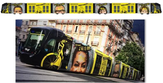 Figure 6 : Covering tram 