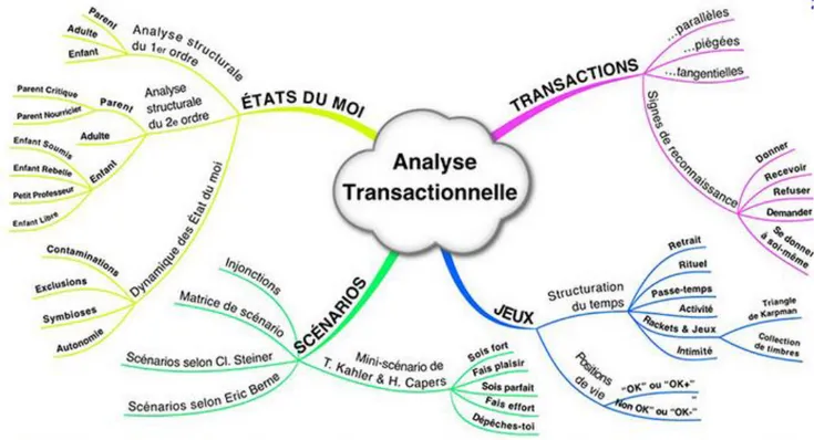 Figure 7 : Modèle de Richard MARTENS – l’analyse transactionnelle (2014) 