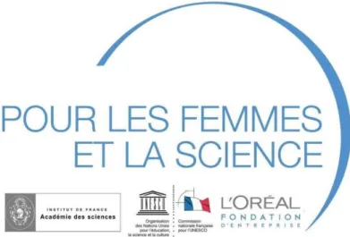 Figure 13 : Logo « Pour les femmes et la science » 