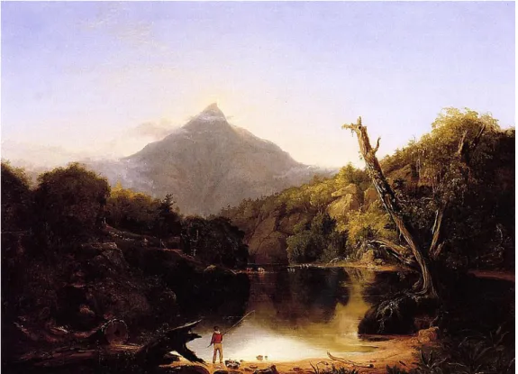 Figure 19 : Thomas Cole, Mount Chocorua, New Hampshire, 1827 