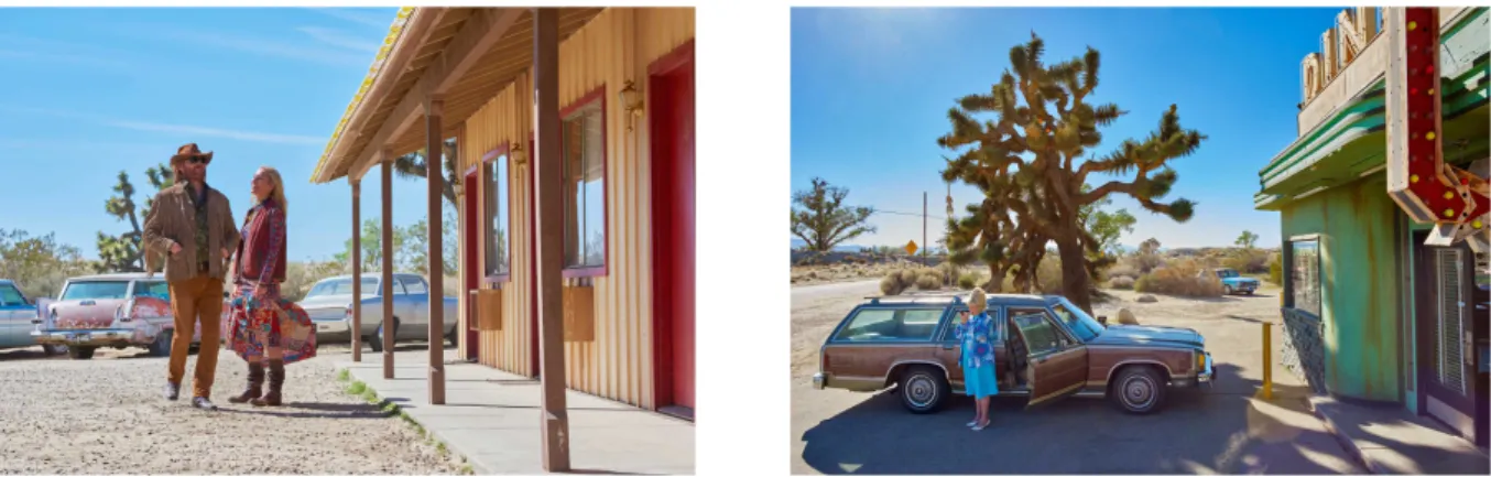Fig. 23a : Matt Henry,  The Trip #11 , 2015, impression de photographie Technicolor, 84 x 127 cm, Gallery Polka, Paris.