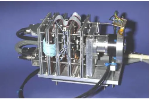 Figure 3. Final version of the ATMEL camera with lens and flash unit interface.