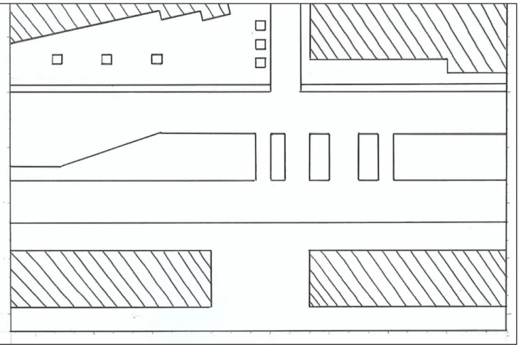 Figure 3: Croquis du cadastre de la zone