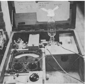Figure 1. Electrolytic field device for measuring CO 2  concentrations in  air, by Koepf (Ek et al., 1968)