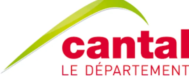 Figure 3 : Logo Conseil général du Cantal  Source : Conseil départemental du Cantal 