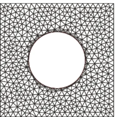 Fig. 8 Representation of the model with the sub-triangles