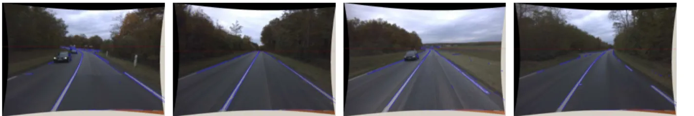 Figure  5:  The  blue  edges  are  those  edges  of  the  right  image  that  were  registered  on  the  left  image, which is displayed