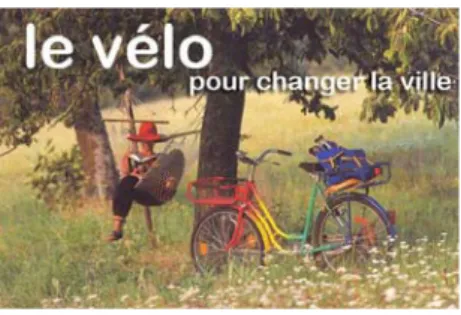 Figure 3: Publicité en faveur du vélo  à Dijon   Source : le Grand Dijon 