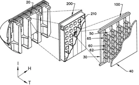 Figure 2.14 Design and exploded view of the proposed thermoelectric genera- genera-tor.