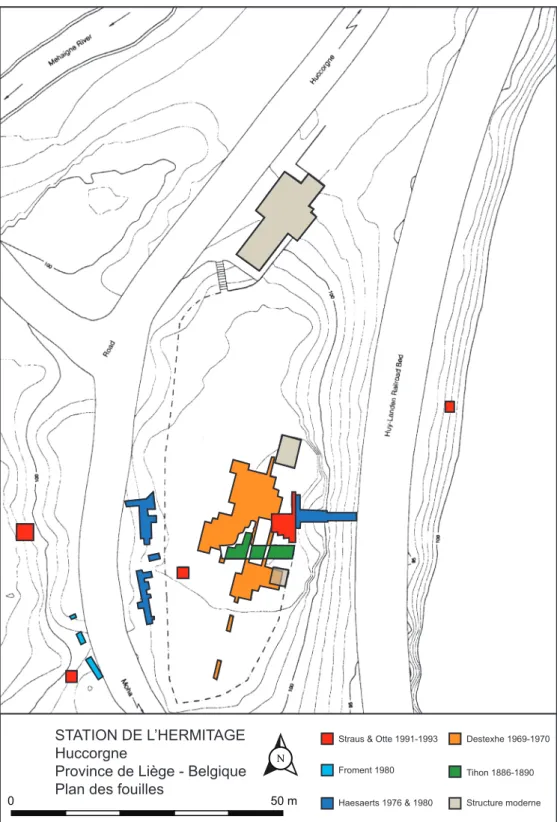 Fig. 2 – Plan de la  Station de 
