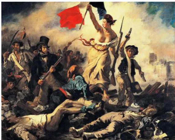 Figure 10 : La Liberté guidant le peuple de Delacroix, 1830 43 . 