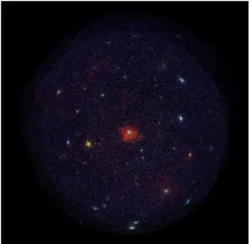 Fig. 1.— EPIC image of HD 5980 (the bright source at center) and its surroundings obtained by combining all XMM-Newton observations
