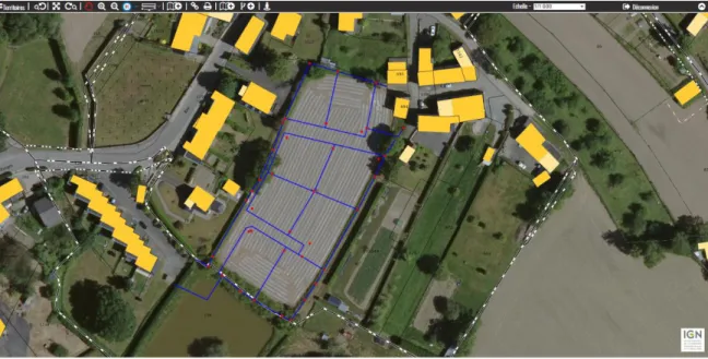 Figure 8 : Extrait cadastral 