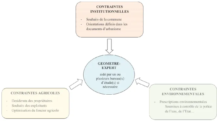 Figure 11 : Les contraintes à intégrer dans le diagnostic «