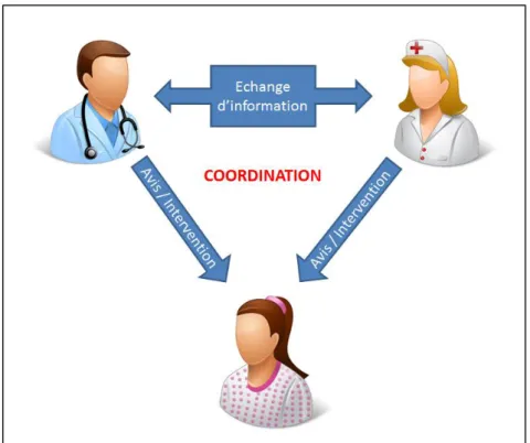 Figure 8. Genèse de la coordination selon les professionnels interrogés 