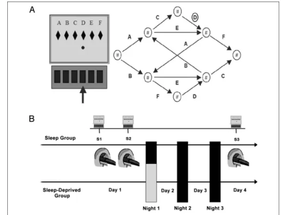 Figure 1. Sequence learning task and experimental protocol.