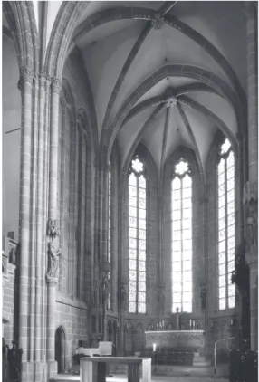 Fig. 6 – Wimpfen im Tal, ancienne collégiale Saint-Pier- Saint-Pier-re, choeur et croisée du transept (© Marc Carel Schurr)