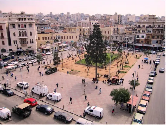 Figure 4: The Tall Square in Tripoli, Lebanon. 
