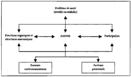 Figure 1 : Interactions entre les composantes de la CIF 