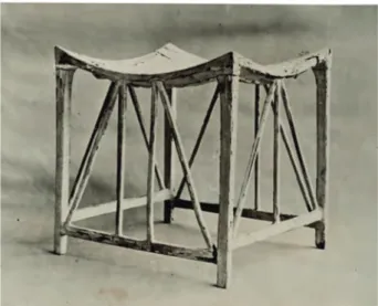 Fig. 4: sema-tawy motif on a stool found in Tutankhamun’s tomb. 