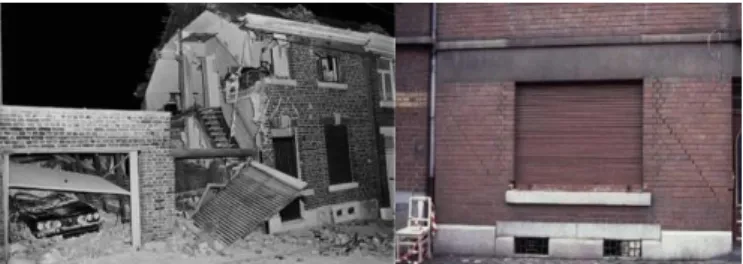Figure 2. Liège, earthquake in November 1983 