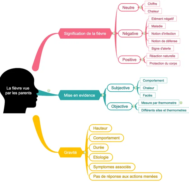 Figure 4 : La fièvre vue par les parents 