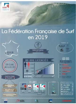 Figure 2 Fédération française de surf 