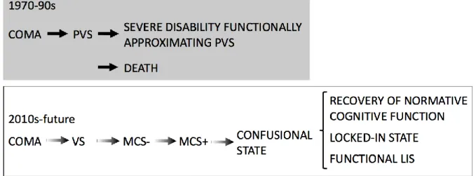 Figure 1 Changing view on chronic disorders of consciousness.  